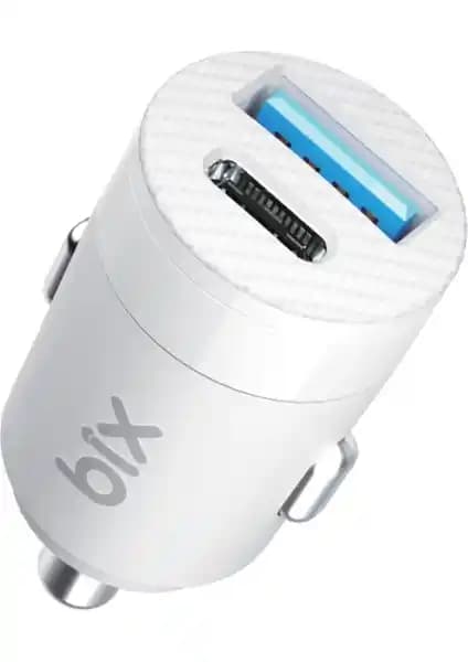 Bix BXAC65C 65W PD ve 18W USB-A Çift Portlu Araç İçi Hızlı Şarj Cihazı Özellikleri ve Uyum