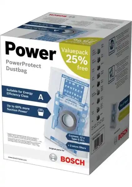 Bosch G ALL Power Protect Uyumlu Toz Torbası Performans ve Ekonomik Kullanım İçin
