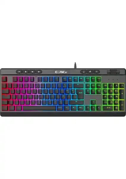 Claw's Crossfire K1 Oyun Klavyesi: Özelleştirilebilir RGB ve Yüksek Performans