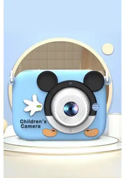 Çocuklar İçin Kullanımı Kolay, Yüksek Çözünürlüklü Dijital Fotoğraf Makinesi