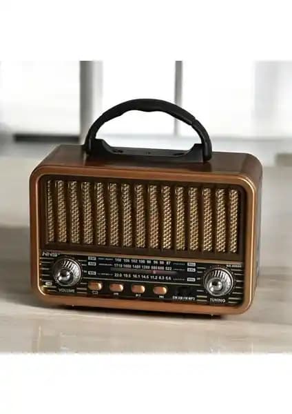 Dexxony Modern Ahşap ve Nostaljik Radyo: Retro Tasarım ve Güncel Teknolojinin Buluşması