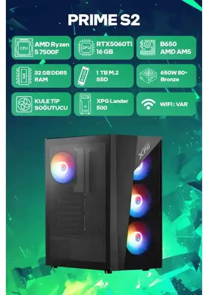 Game Garaj Prime S2: Yüksek Performanslı Oyun Bilgisayarı ile Oyun Deneyiminizi Artırın