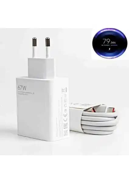 Global Mi Xiaomi Orijinal 67W Hızlı Şarj Aleti: Güç ve Verimlilik Sunan Modern Çözüm