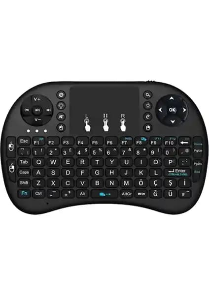 GOMAX Kablosuz Mini Türkçe Klavye ve Mouse: Uzaktan Çalışma ve Eğlence İçin Pratik Çözüm