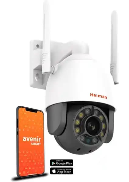 Heiman HM-600 3MP 360° Dönebilen Dış Ortam Güvenlik Kamerası Özellikleri ve Kullanım Avantajları