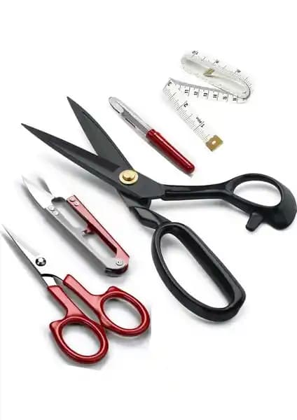 Hodbehod 10 inç Profesyonel Kumaş Kesim Makası Seti Yüksek Kalite ve Dayanıklılık