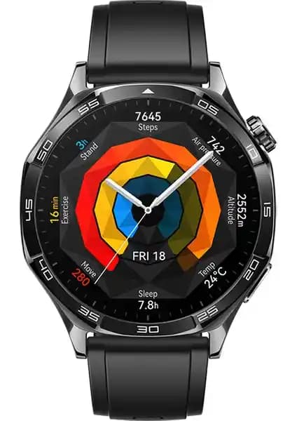 Huawei Watch GT 5 46MM Siyah Akıllı Saat ile Günlük ve Spor Kullanımında Üstün Performans