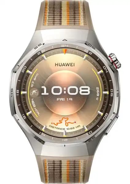 Huawei Watch GT 6 Pro 46 mm Akıllı Saat Kadife ve Spor Tasarımıyla Günlük Kullanıma Uygun