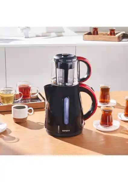 Karaca Çay Makinesi Kettle 1501 Redgold Modern Tasarım ve Fonksiyonellik