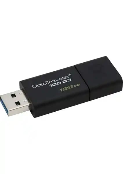 Kingston DataTraveler 100 G3 128GB USB Bellek: Yüksek Hızlı ve Güvenilir Veri Depolama Çözümü