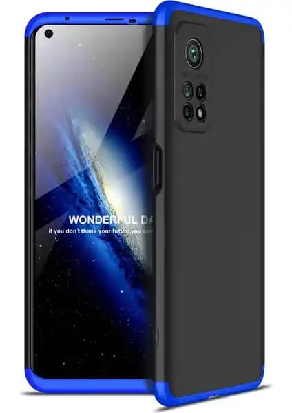 KNY Xiaomi Mi 10T 3 Parça 360 Zore Ays Kapak: Dayanıklı ve Şık Telefon Kılıfı