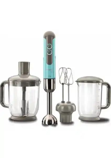 Korkmaz Mia Mega Lavanta Blender Seti: Çok Fonksiyonlu ve Estetik Mutfak Aleti