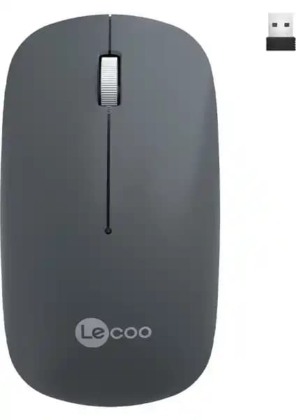 Lecoo WS214 Kablosuz Optik Mouse: Ergonomik ve Yüksek Performanslı Çalışma Aracı