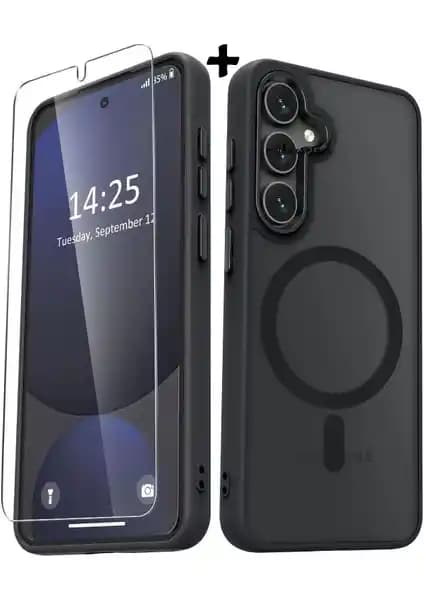 M.TK Moveteck Samsung Galaxy S25 FE Kılıf ve Ekran Koruyucu Seti Yüksek Koruma ve Şık Tasarım