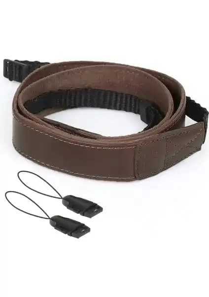 MegaGear MG1519 DSLR Deri Omuz Askısı: Konfor ve Güvenlik İçin Şık ve Dayanıklı Tasarım