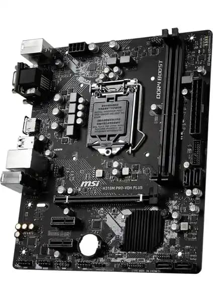 MSI H310M PRO-VDH PLUS Anakart İncelemesi: Orta Seviye Kullanıcılar İçin Güçlü ve Güvenilir Temel