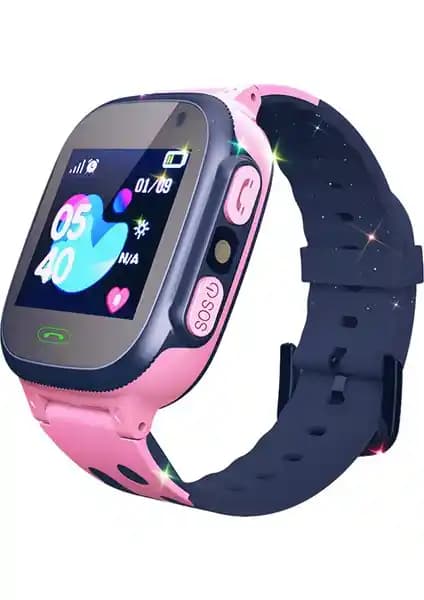 Onkatech Q500S/2024 Pembe Akıllı Çocuk Takip Saati Güvenlik ve Teknoloji Birleşimi