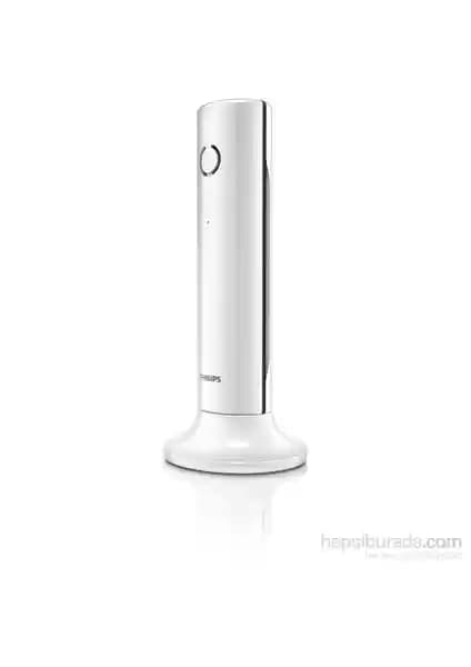 Philips Linea DECT Telefonu Beyaz Modern Tasarım ve Kullanım Kolaylığıyla