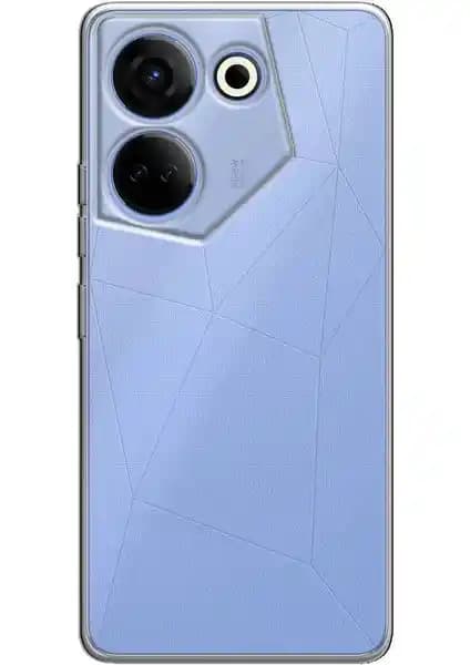 Prolysus Tecno Camon 20 Pro 4G için Şeffaf ve Dayanıklı Silikon Kılıf Özellikleri