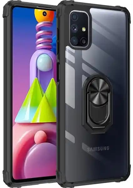Samsung Galaxy M51 İçin Renkli Silikon Kenarlı ve Manyetik Kapaklı Kılıf Detaylı İnceleme