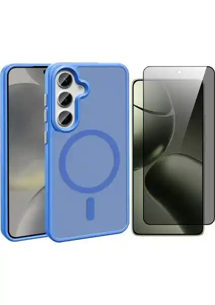 Samsung Galaxy S24 FE İçin Güçlü Koruma ve Estetik Tasarımlı Kılıf ve Ekran Koruyucu Seti