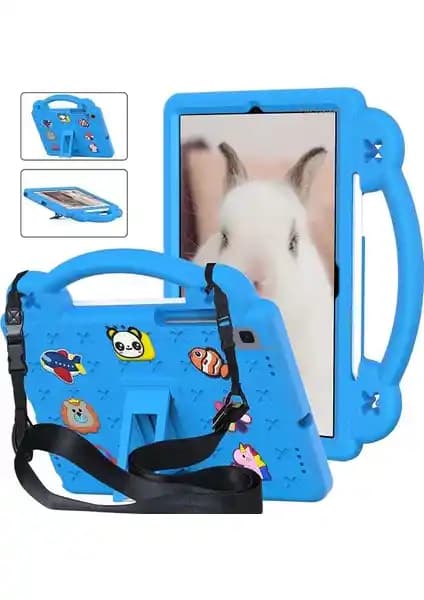 Samsung Galaxy Tab A8 SM-T290 için Çocuk Güvenli ve Eğlenceli Kılıf Tasarımı