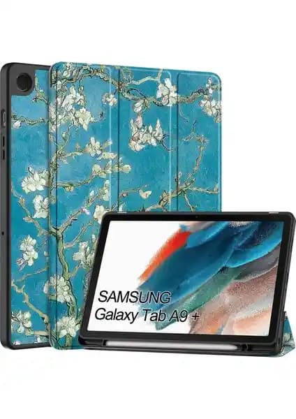 Samsung Galaxy Tab A9 Plus 2023 İçin Darbeye Dayanıklı ve Çok Fonksiyonlu Kılıf