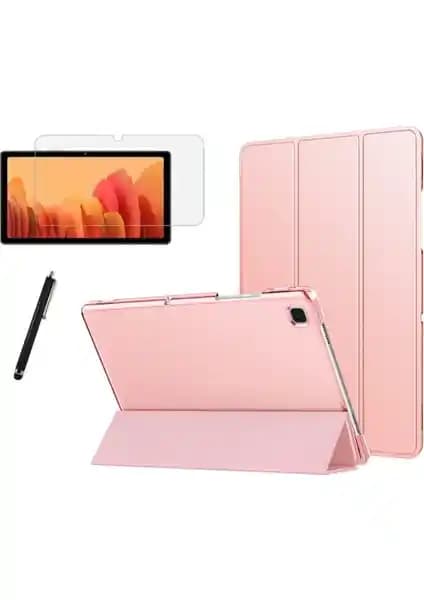 Samsung Galaxy Tab S6 Lite için şık ve dayanıklı Fibaks kılıf ve ekran koruyucu seti