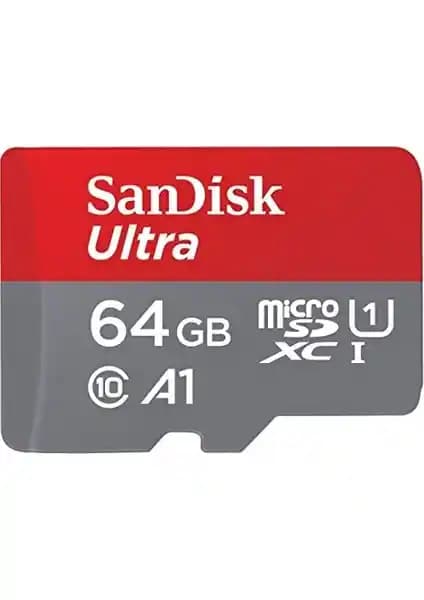 SanDisk Ultra 64GB microSDXC Hafıza Kartı: Yüksek Performans ve Güvenilirlik