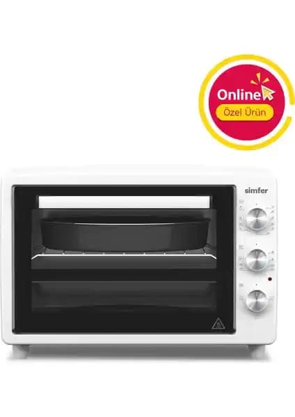 Simfer 3420 Beyaz 34 LT Statik Mini/Midi Fırın ile Mutfakta Pratik Pişirme Deneyimi