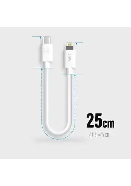Subzero Apple iPhone 25CM Hızlı Şarj Kablosu İncelemesi ve Kullanım Avantajları