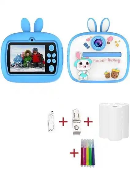 Torima TRM-CMR18 Mavi Dijital Kamera Çocuklar İçin Yaratıcı ve Eğlenceli Özellikler