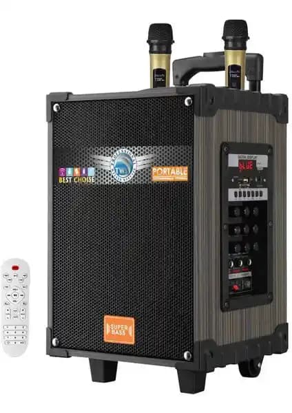 UltraTekno LT-912 Süper Bass Kablosuz Mikrofonlu Taşınabilir Hoparlör Sistemi