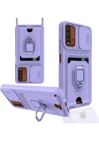 Xiaomi Redmi 9T için Aqua Aksesuar Kılıfı Şık ve Dayanıklı Koruma Çözümü