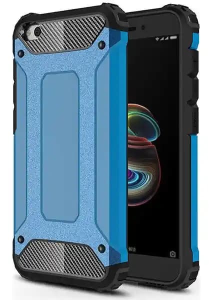 Xiaomi Redmi Go için Çift Katmanlı Güçlü Koruma ve Şık Tasarım Kılıfı