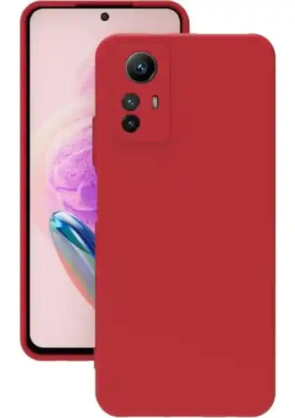 Xiaomi Redmi Note 12S için Kamera Korumalı Silikon Kılıf Şık ve Dayanıklı Tasarım