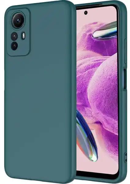 Xiaomi Redmi Note 12S için Mara Lansman Kılıfı Koyu Yeşil Şık ve Dayanıklı Koruma Çözümü