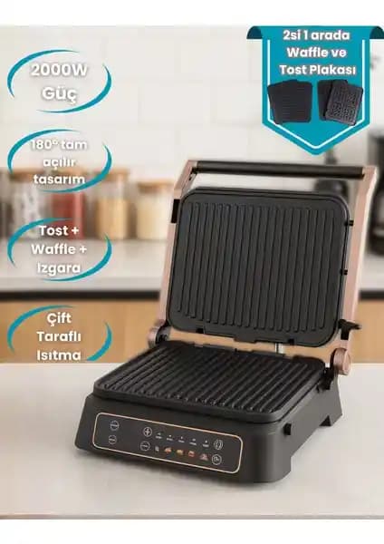 Yasomi FS-100CG Profesyonel Tost Izgara ve Waffle Makinesi Özellikleri ve Kullanım Avantajları