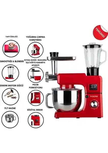 Yasomi SM 1511BML Çok Fonksiyonlu Mutfak Şefi Özellikleri ve Kullanım Avantajları