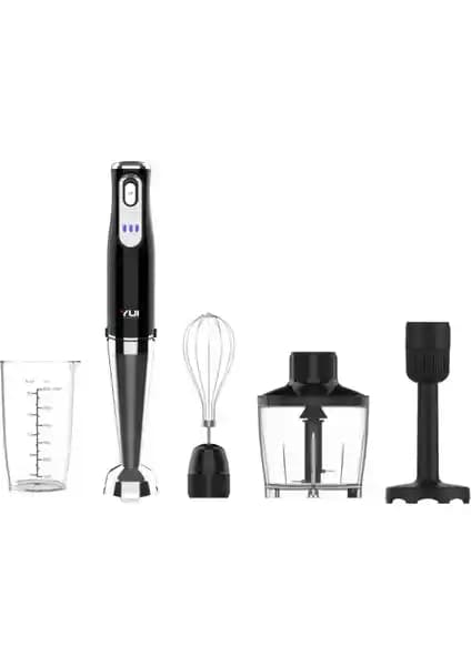 Yui HB6009R 4'ü 1 Arada Kablosuz Şarjlı El Blender Seti ile Mutfakta Pratiklik ve Çok Fonksiyonellik