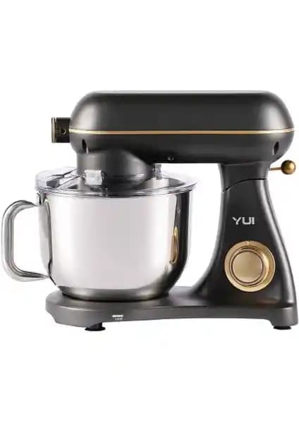 Yui M122 1800W Profesyonel Alüminyum Döküm Hamur Makinesi 6 litrelik hazne ile