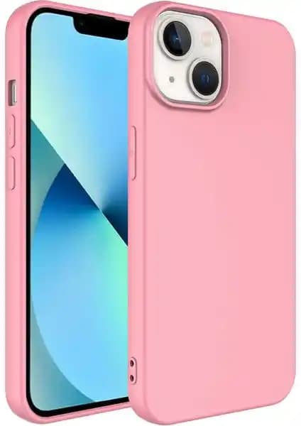 Zore Apple iPhone 14 Plus Mara Lansman Pembe Kılıfı Estetik ve Dayanıklı Koruma Çözümü