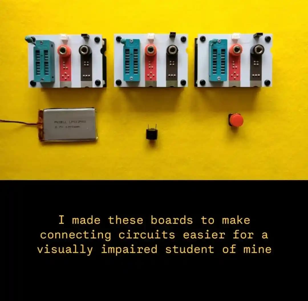 Görme Engelliler İçin Erişilebilir Elektronik Breakout Kartları Tasarımı ve Kullanımı
