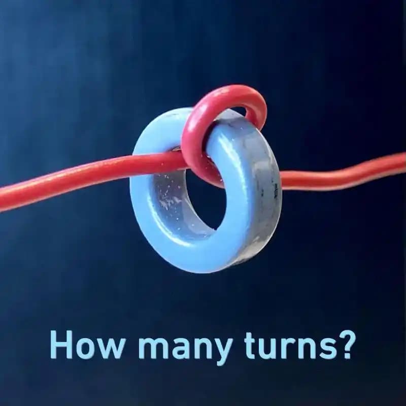 Toroidal İndüktörlerde Sarım Sayısının Doğru Belirlenmesi ve Manyetik Alan Etkisi