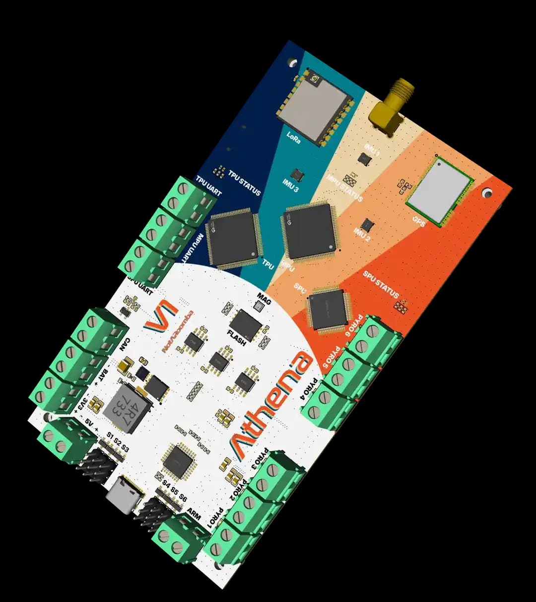 Athena Uçuş Kontrolcüsü: Üçlü STM32 Mikrodenetleyici Mimarisi ve Tasarım Değerlendirmesi