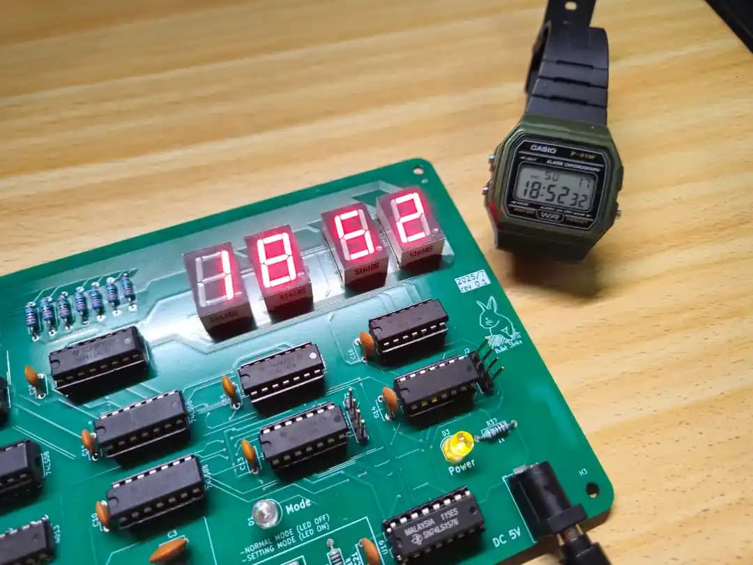 TTL Tabanlı PCB Saat Tasarımı ve Elektronik Öğrenme Sürecinin Temel İlkeleri