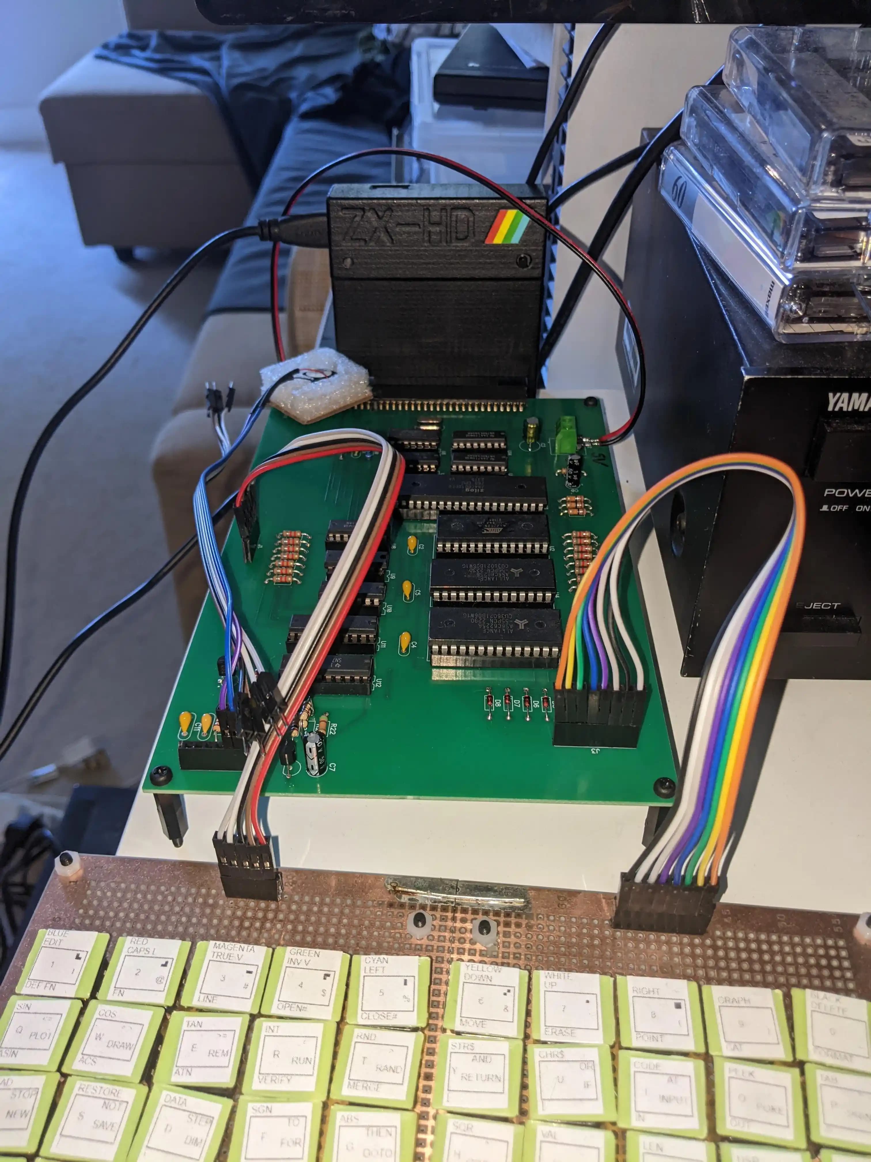 ZX Spectrum 48k Klon Projesi: Modern Donanım ve Yazılım Detaylarıyla Yeniden Tasarım