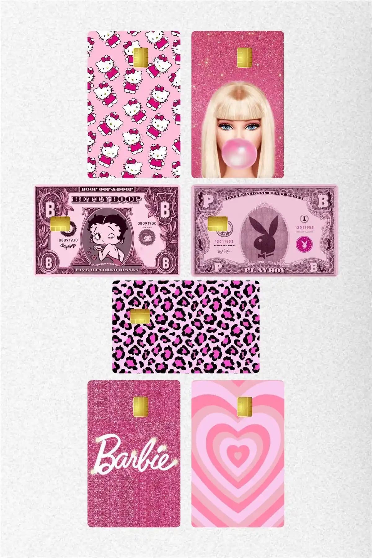 Alptuğ 7 Çeşit Kart Kaplama Stickerleri Güçlü ve Estetik Koruma Çözümü