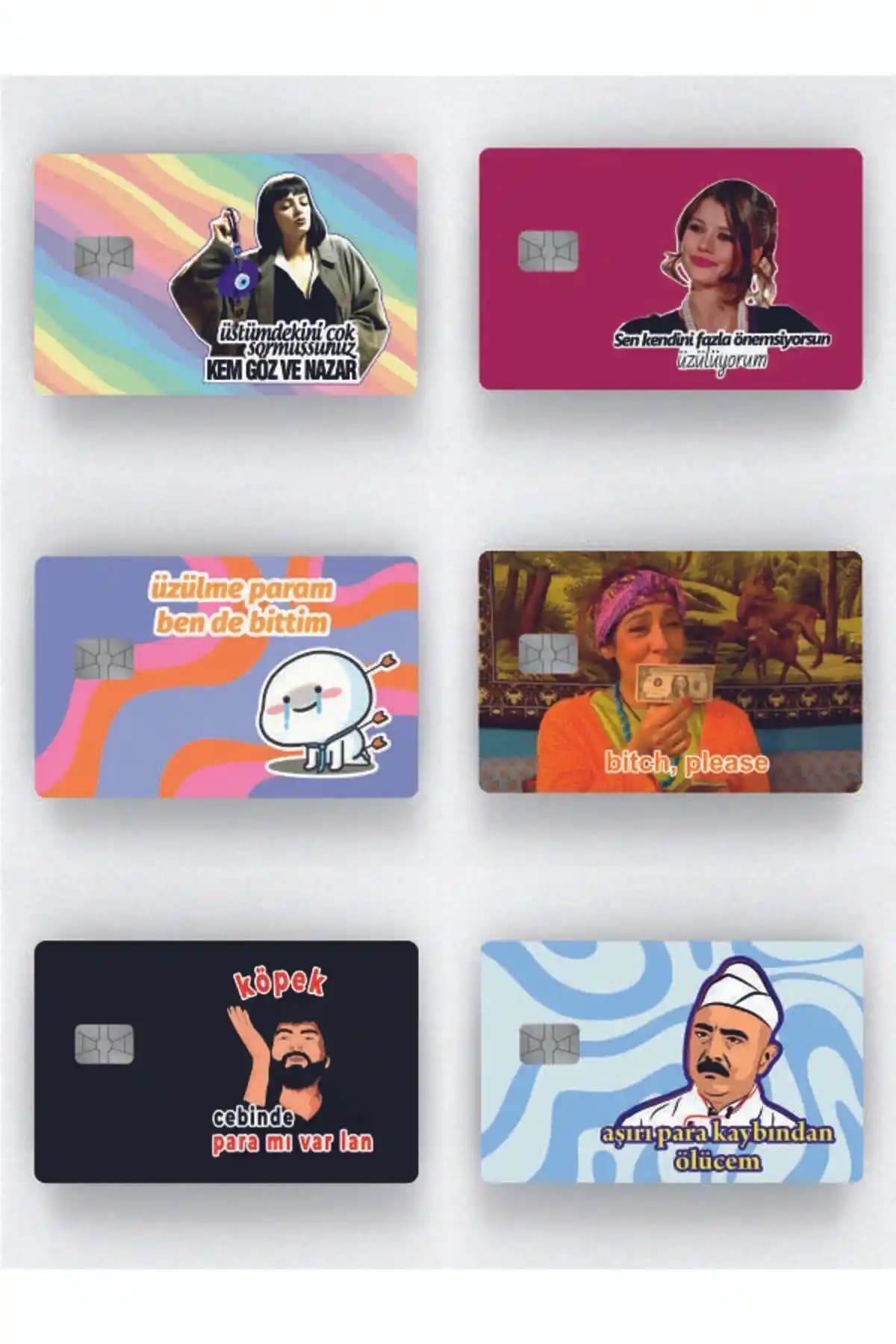 Alptuğ Reklam ve gettsticker Kredi Kartı Kaplama Stickerleri Karşılaştırması