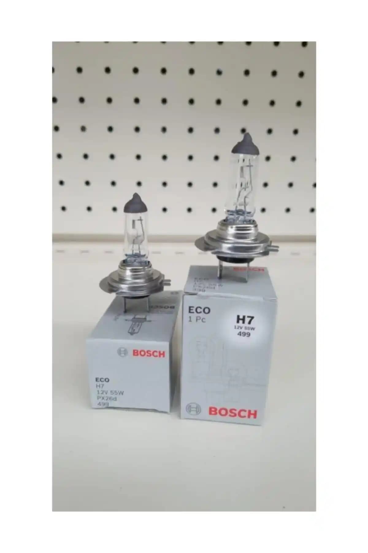 Bosch H7 12V 55W İki Adet Far Ampulü Güçlü ve Dayanıklı Aydınlatma Çözümü